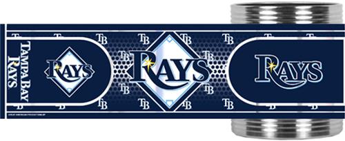 MLB Rays Stainless Steel Can Holder Hi-Def Wrap
