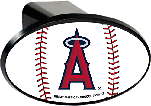 MLB LA Angels Gameball Trailer Hitch Cover