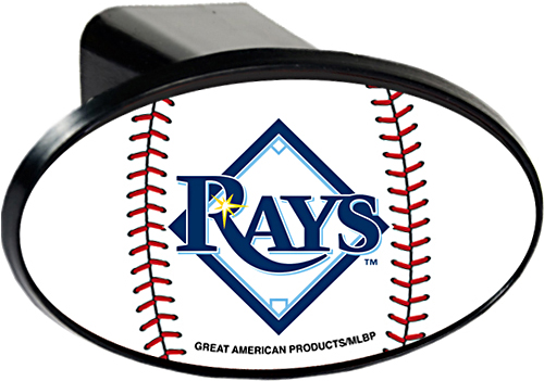 MLB Tampa Bay Rays Gameball Trailer Hitch Cover