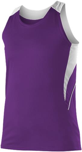 Alleson Women's/Girl's Loose Fit Track Tanks. Printing is available for this item.