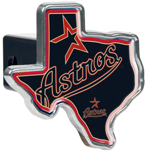MLB Houston Astro Texas Shaped Trailer Hitch Cover