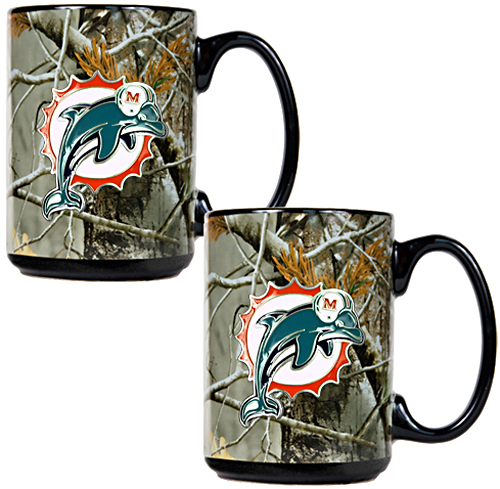 NFL Miami Dolphins Personalized Coffee Mug 11oz White