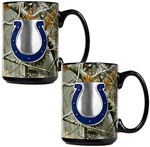 NFL Indianapolis Colts Open Field Coffee Mug Set