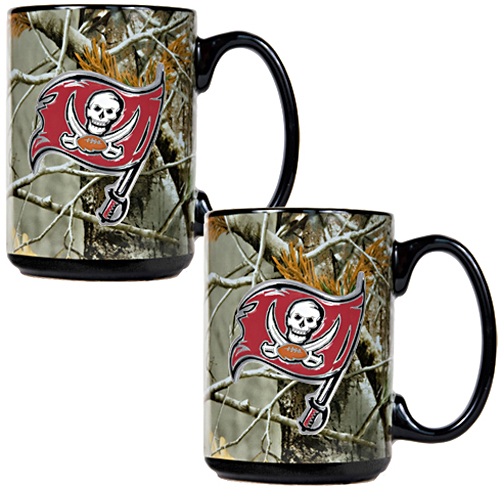 NFL Tampa Bay Buccaneers Open Field Coffee Mug Set