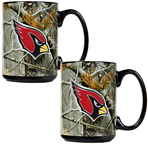 NFL Arizona Cardinals Open Field Coffee Mug Set - Fan Gear