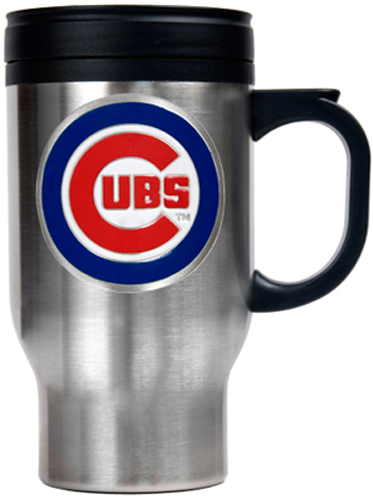 MLB Chicago Cubs Stainless Steel Travel Mug 16oz.
