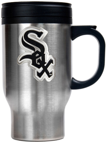 MLB White Sox Stainless Steel Travel Mug 16oz.