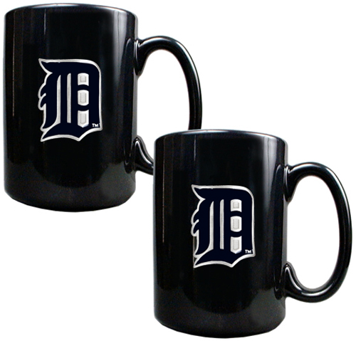 MLB Detroit Tigers 2pc Coffee Mug Set