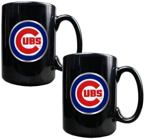MLB Chicago Cubs 2pc Coffee Mug Set