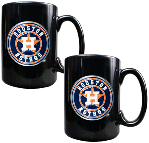 MLB Houston Astros 2pc Coffee Mug Set
