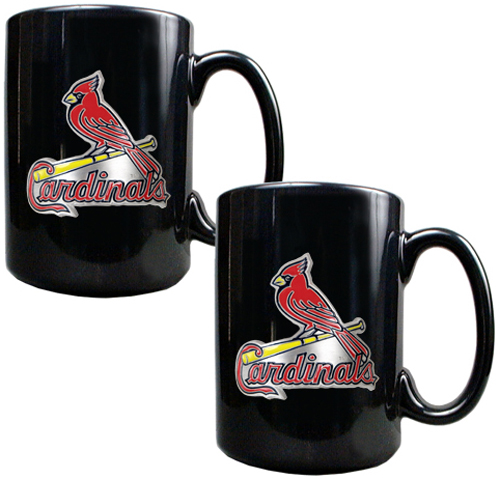 MLB St. Louis Cardinals 2pc Coffee Mug Set