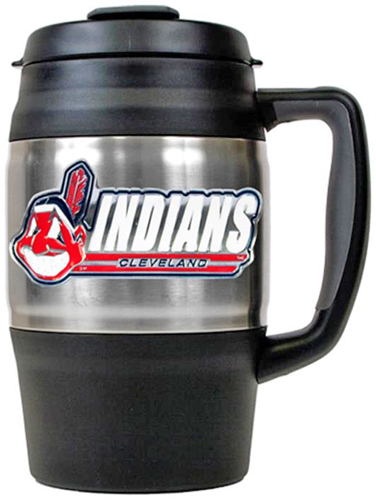 MLB Cleveland Indians Large Heavy Duty Travel Mug