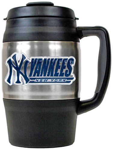 MLB New York Yankees Large Heavy Duty Travel Mug