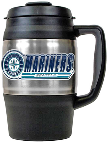 MLB Seattle Mariners Large Heavy Duty Travel Mug