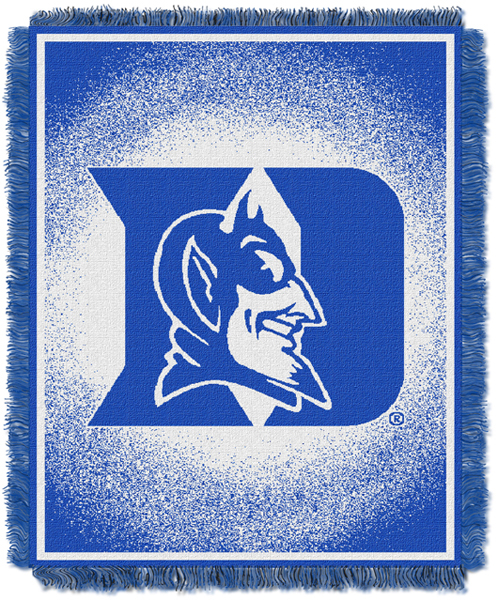 Northwest NCAA Duke University Jacquard Throw