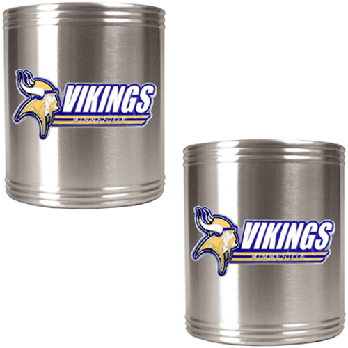 NFL Minnesota Vikings Stainless Steel Can Holders