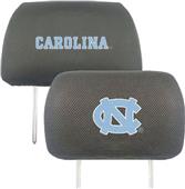 Fan Mats NCAA North Carolina Head Rest Cover (set)