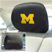 Fan Mats University of Michigan Head Rest Covers