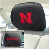 Fan Mats University of Nebraska Head Rest Covers