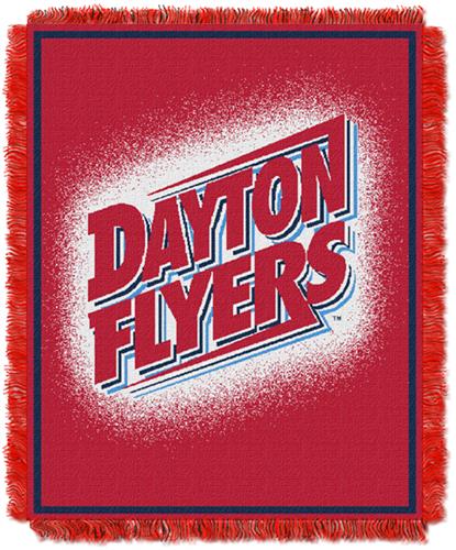 Northwest NCAA Dayton Flyers Jacquard Throws