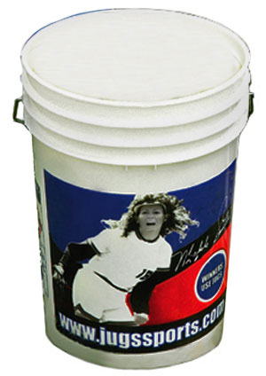 Champion Sports 6 Gallon Ball Bucket W Padded Lid