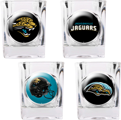 NFL Jacksonville Jaguars 4pc Collector Shot Glass