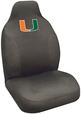 Fan Mats University of Miami Seat Cover