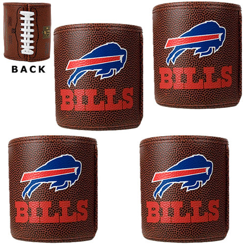 NFL Buffalo Bills 4pc Football Can Holder Set