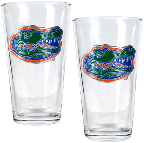 NCAA Florida Gators 2pc Pint Glass Set