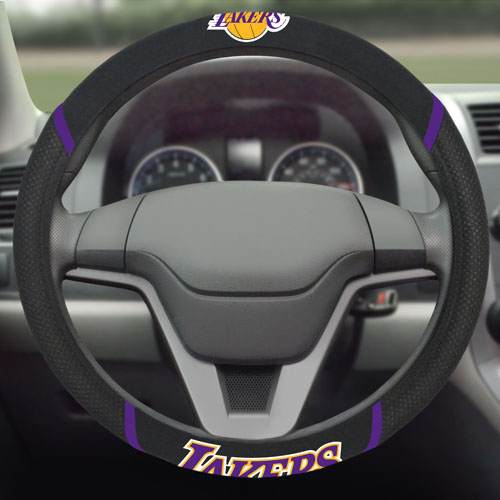 Fan Mats NBA LA Lakers Steering Wheel Covers