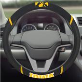 Fan Mats University of Iowa Steering Wheel Covers