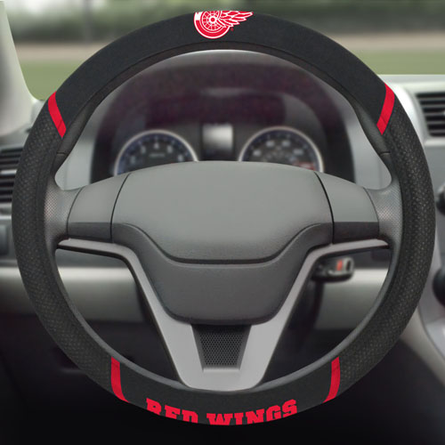 FanMats NHL Detroit Red Wings Steering Wheel Cover