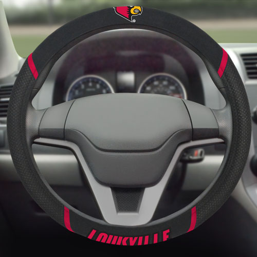 Fan Mats Univ. of Louisville Steering Wheel Covers