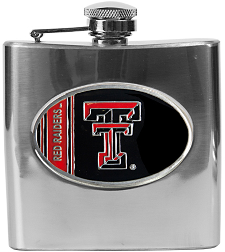 NCAA Texas Tech Stainless Steel Flask