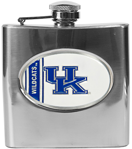 NCAA Kentucky Wildcats Stainless Steel Flask
