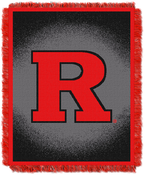 Northwest NCAA Rutgers University Jacquard Throws
