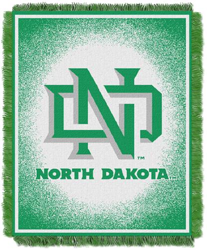 Northwest NCAA Univ of North Dakota Jacquard Throw