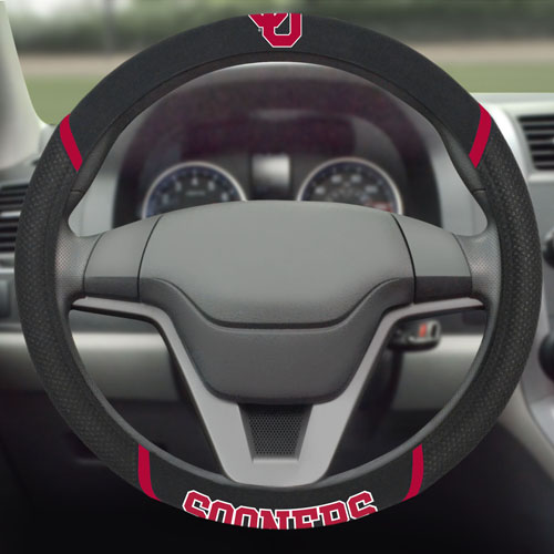 Fan Mats University Oklahoma Steering Wheel Covers
