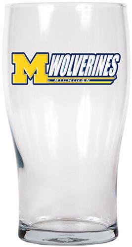 NCAA Michigan Wolverines 20oz. Pub Glass