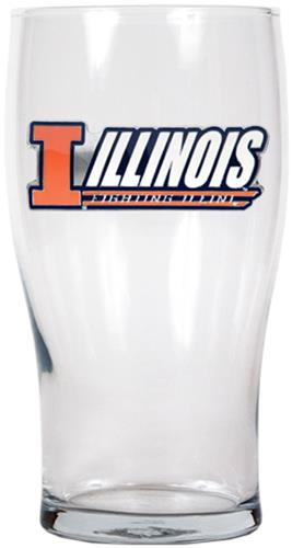 NCAA Illinois Fighting Illini 20oz. Pub Glass