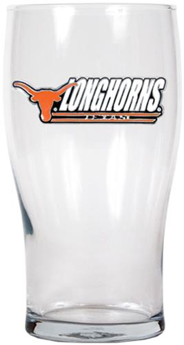 NCAA Texas Longhorns 20oz. Pub Glass