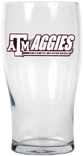 NCAA Texas A & M Aggies 20oz. Pub Glass