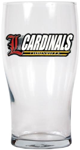 NCAA Louisville Cardinals 20oz. Pub Glass