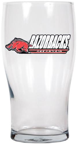 NCAA Arkansas Razorbacks 20oz. Pub Glass