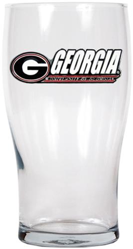 NCAA Georgia Bulldogs 20oz. Pub Glass