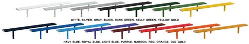 Porter Aluminum Stationary Bench. Free shipping.  Some exclusions apply.