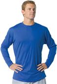 A4 Fusion Cotton Long Sleeve Crew T-Shirts CO A4 Fusion Cotton Long Sleeve Crew T-Shirts CO