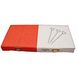 Athletic Specialties Professional Base with Stanchions and Anchors XBB Set of 3