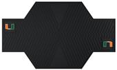 Fan Mats University of Miami Motorcycle Mats