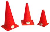 Goal Sporting Goods Practice Field Cones 4 SZ EA Goal Sporting Goods Practice Field Cones 4 SZ EA